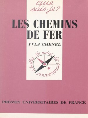 cover image of Les chemins de fer